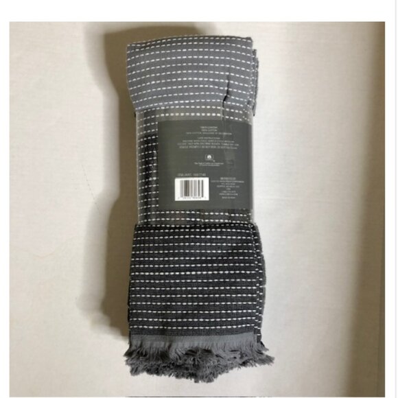 Classic Elements 8 Pack 100% Cotton Soft and Absorbent  Kitchen Towels, Gray - Picture 3 of 11